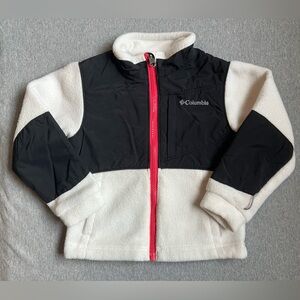 EUC - Fleece Jacket by Columbia - Kids' Size 4T - Pockets Full zip Interchange